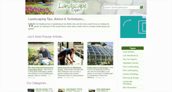 Desktop Screenshot of landscapeexpert.co.uk