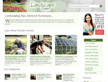 Tablet Screenshot of landscapeexpert.co.uk